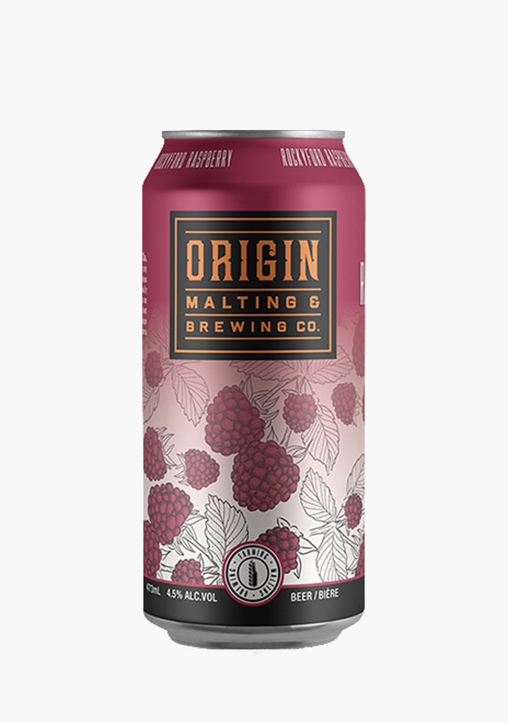 Origin Brewing Rockyford Raspberry 4 X 473ML