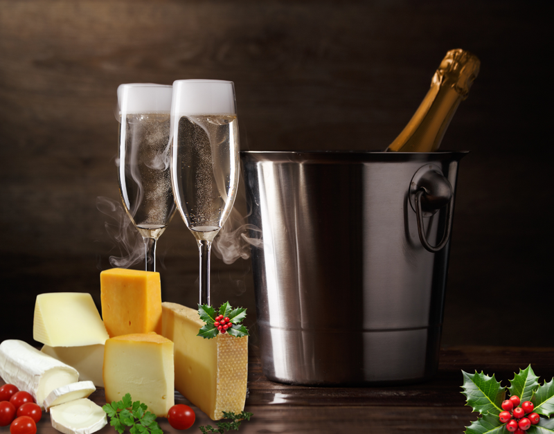 Sparkling Wine & Cheese