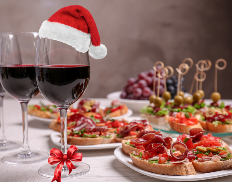 Wine & Holiday Hors D&