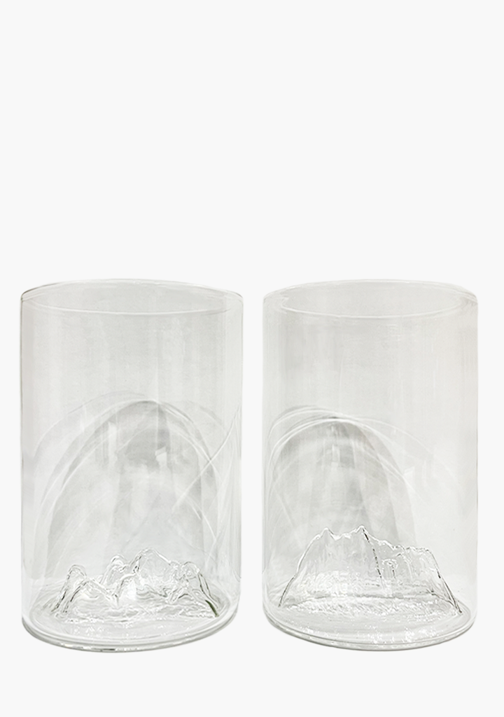 MTNPK 'Mt. Rundle & Mt. Edith Cavell' Glass Set – Willow Park Wines ...