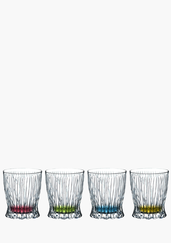 Riedel Fire & Ice Whisky Glasses- 4 Pack