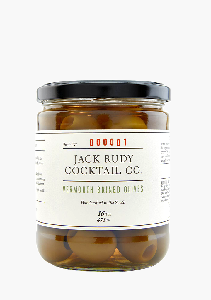 Jack Rudy Vermouth Brined Olives