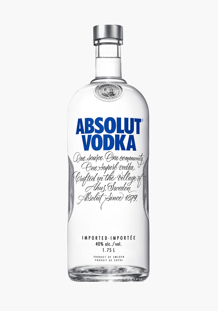 Absolut Vodka - 1750 ml-Spirits