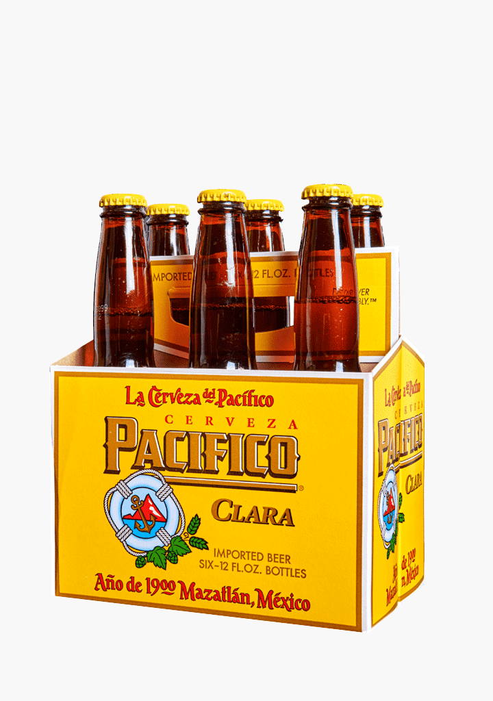 Pacifico Clara Mexican Pilsner - 6 x 355 ml-Beer
