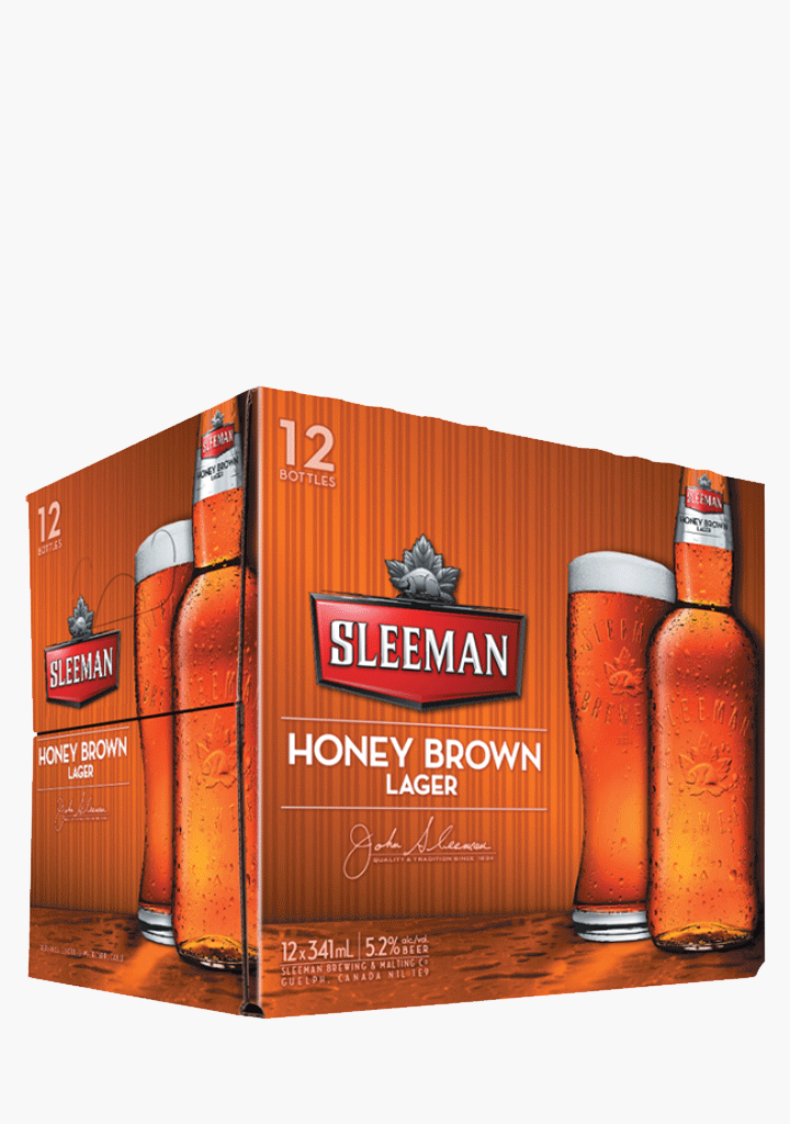 Sleeman Honey Brown - 12 x 341 ml-Beer