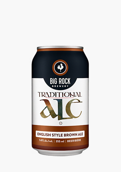Big Rock 'Traditional Ale' English Brown Ale - 12 x 355ML