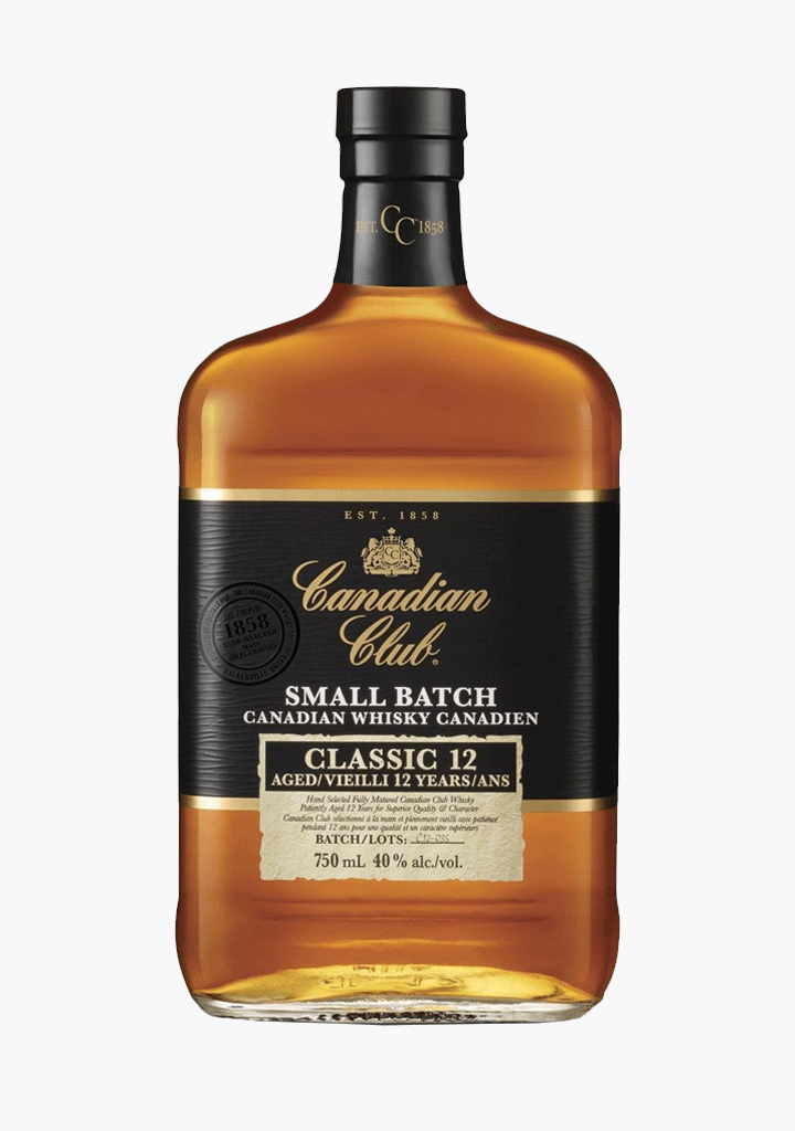 Canadian Club Small Batch 12 Year Old-Spirits