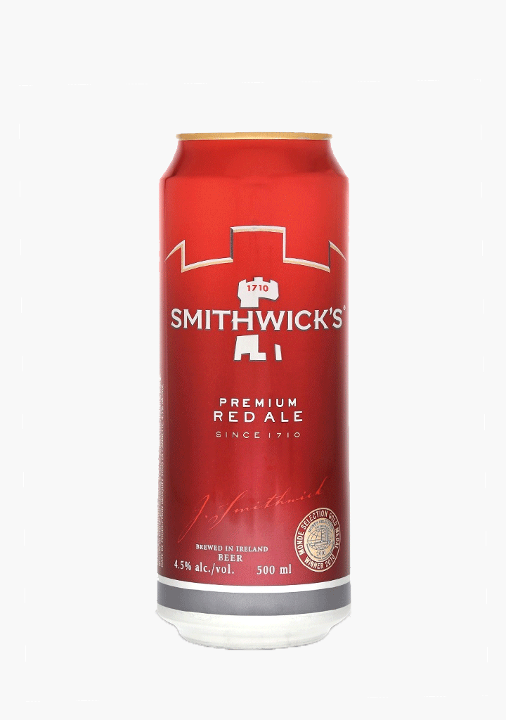 Smithwicks Red Ale - 4 x 500ML