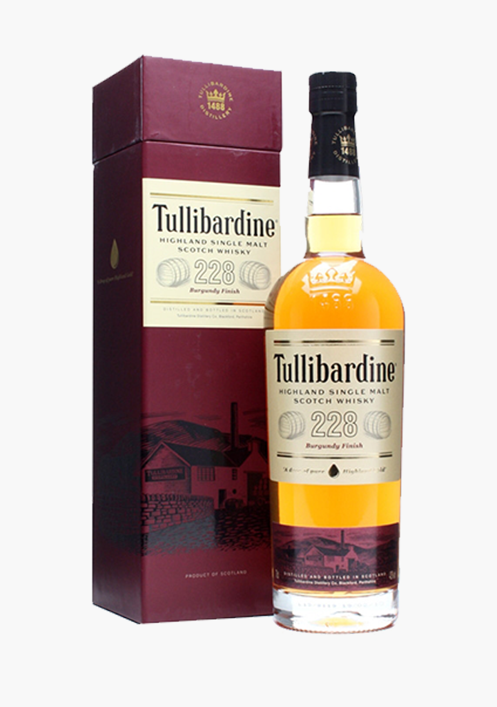 Tullibardine 228 Burgundy Finish-Spirits