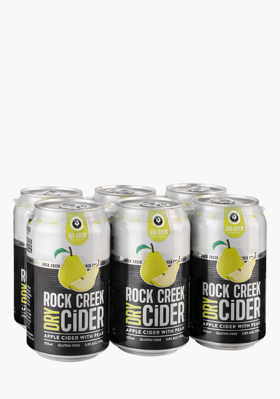 Big Rock Rock Creek Pear Cider - 6 x 355 ml-Cider