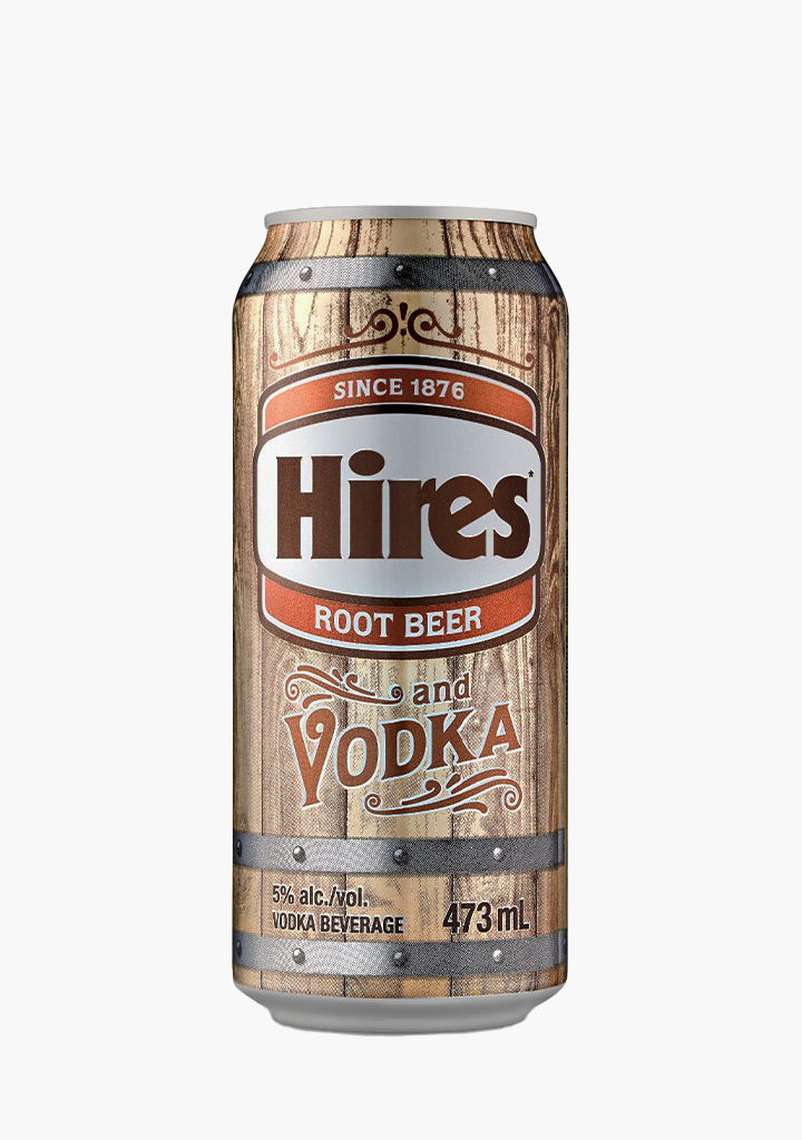 Hires Root Beer and Vodka