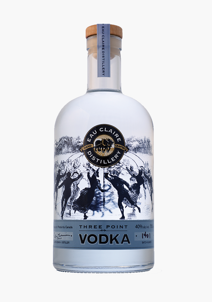 Eau Claire Three Point Vodka-Spirits