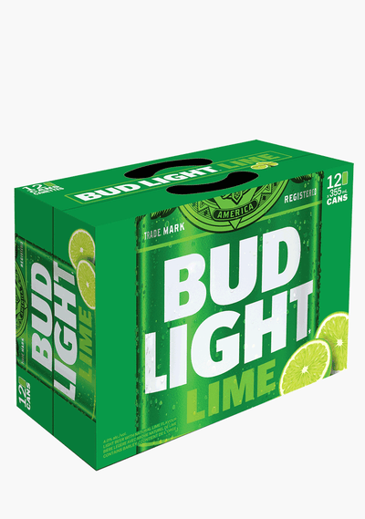 Bud Light Lime Cans - 12 x 355ml-Beer