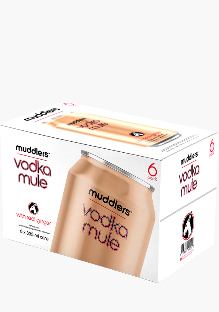 Muddlers Vodka Mule - 6 X 355ML