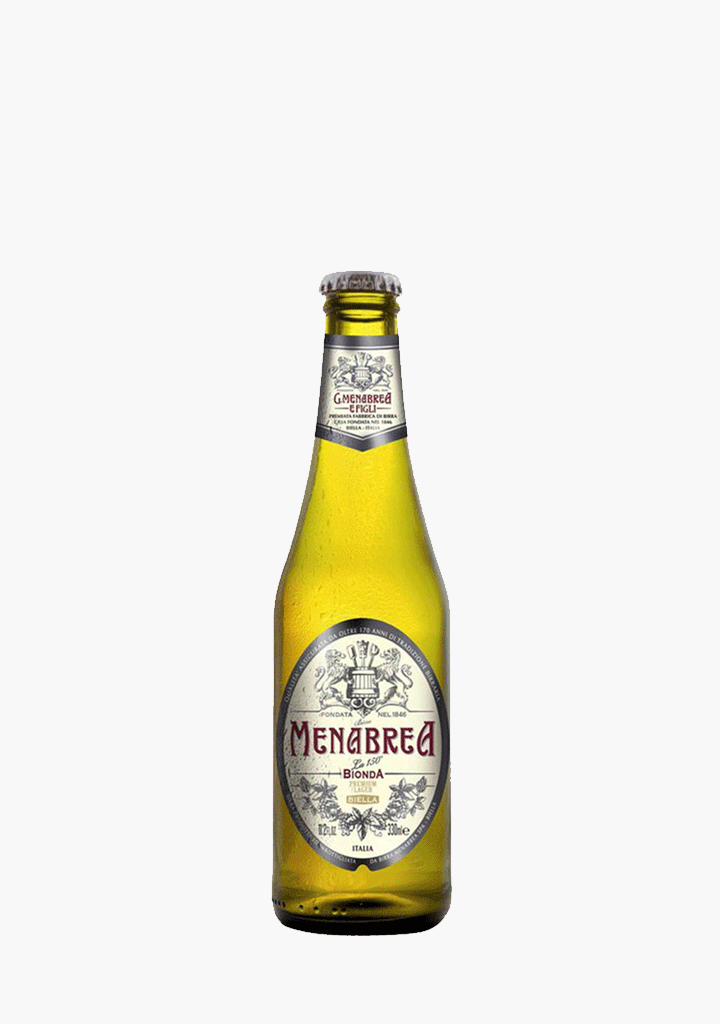 Menabrea Blonda Premium Lager - 6 X 330ML