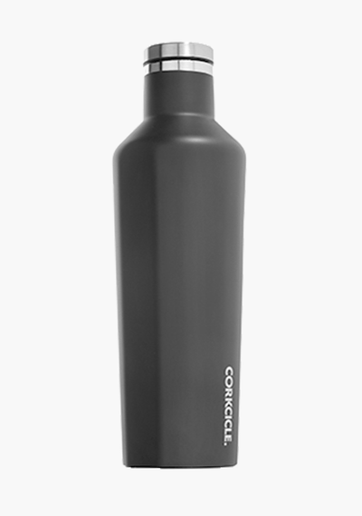 Corkcicle Canteen Matte Black 16oz-Giftware