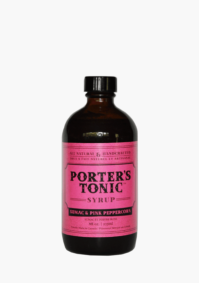 Porter's Tonic Sumac Pink Peppercorn Syrup-Syrup
