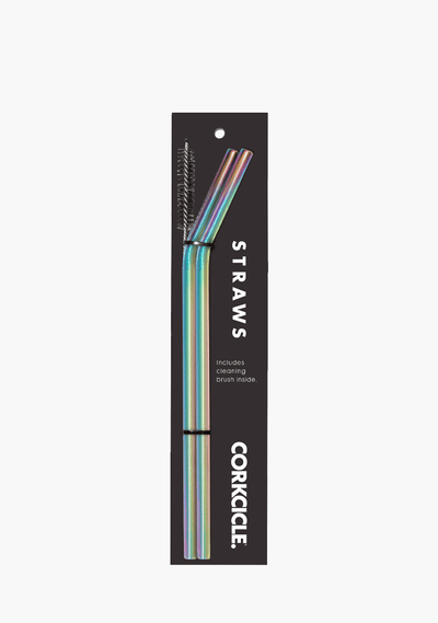 Corkcicle Straws Prism 2Pk-Giftware