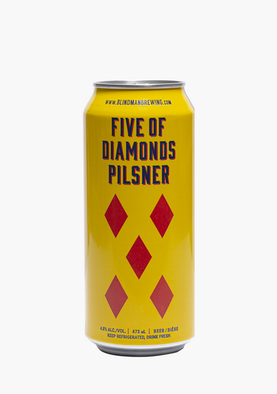 Five of Diamonds Pilsner - 4 x 473ML-Beer