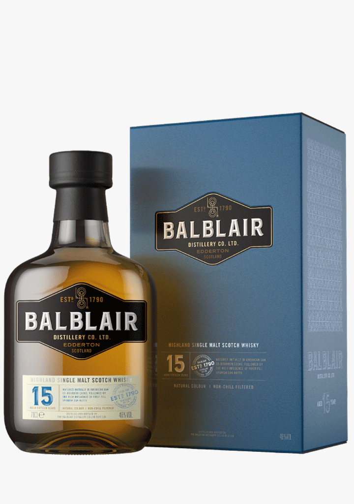Balblair 15 Year Old Single Malt-Spirits