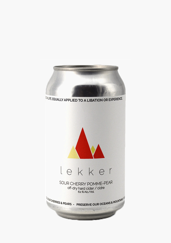 Lekker Cider Sour Cherry Pomme-Pear