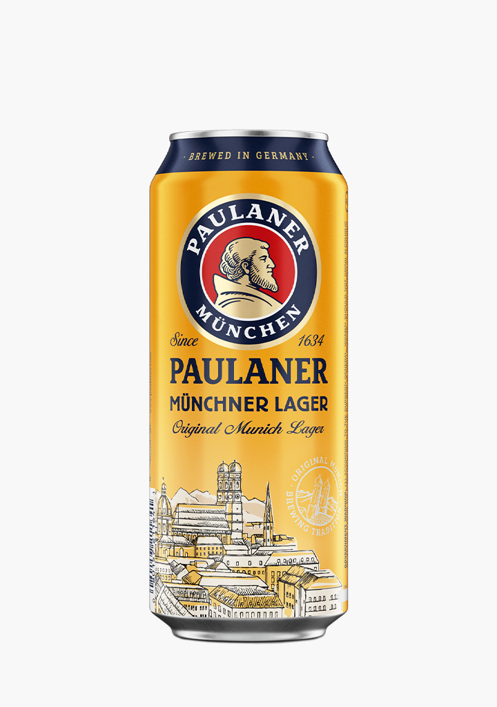 Paulaner Original Munich Lager - 4 x 500ML