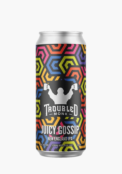 Troubled Monk Juicy Gossip NEIPA - 4x473ML-Beer