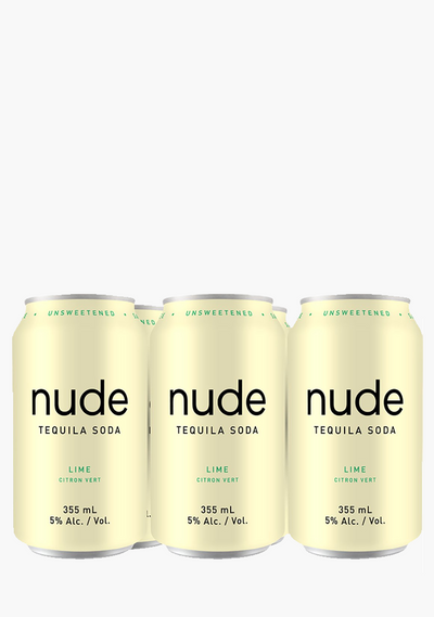 Nude Tequila Soda Lime - 6x355ML-Coolers