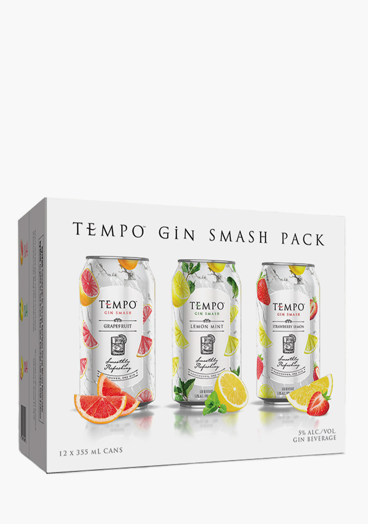 Tempo Gin Smash Pack - 12 X 355ML