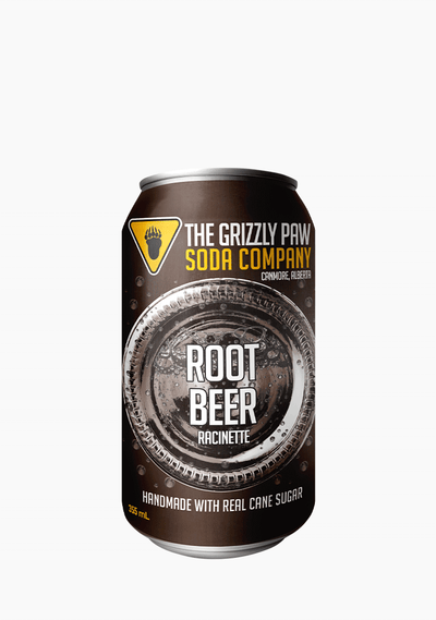 Grizzly Paw Root Beer - 4 x 355ML-Non-Alcoholic