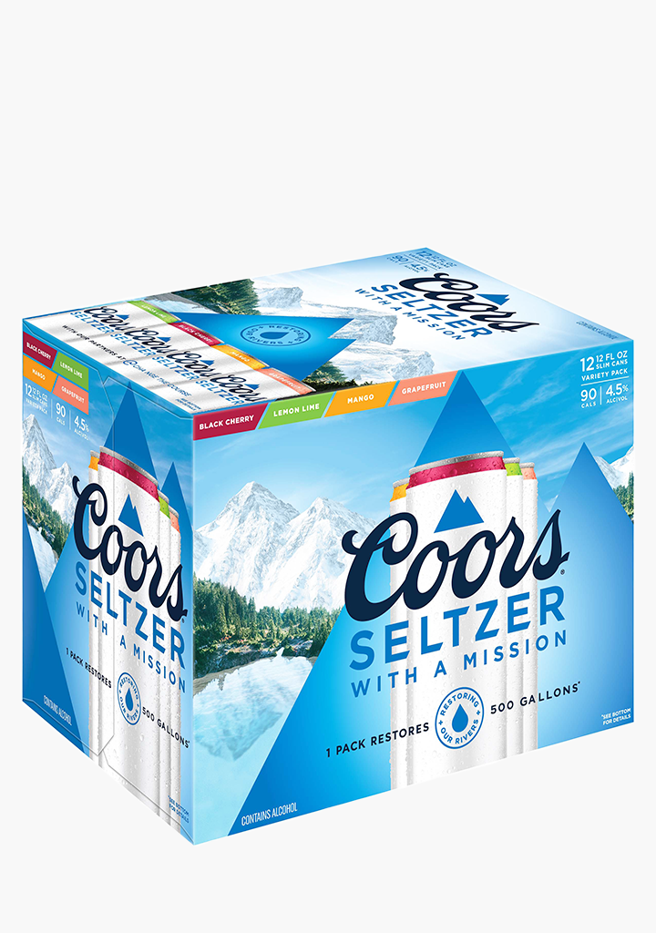 Coors Seltzer Mix Pack - 12 x 355ML