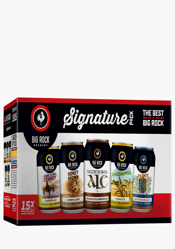 Big Rock Signature Pack - 15x355ML