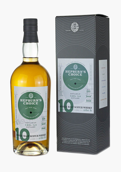 Hepburn's Choice Caol Ila 10 Year Old Single Malt Scotch Whisky