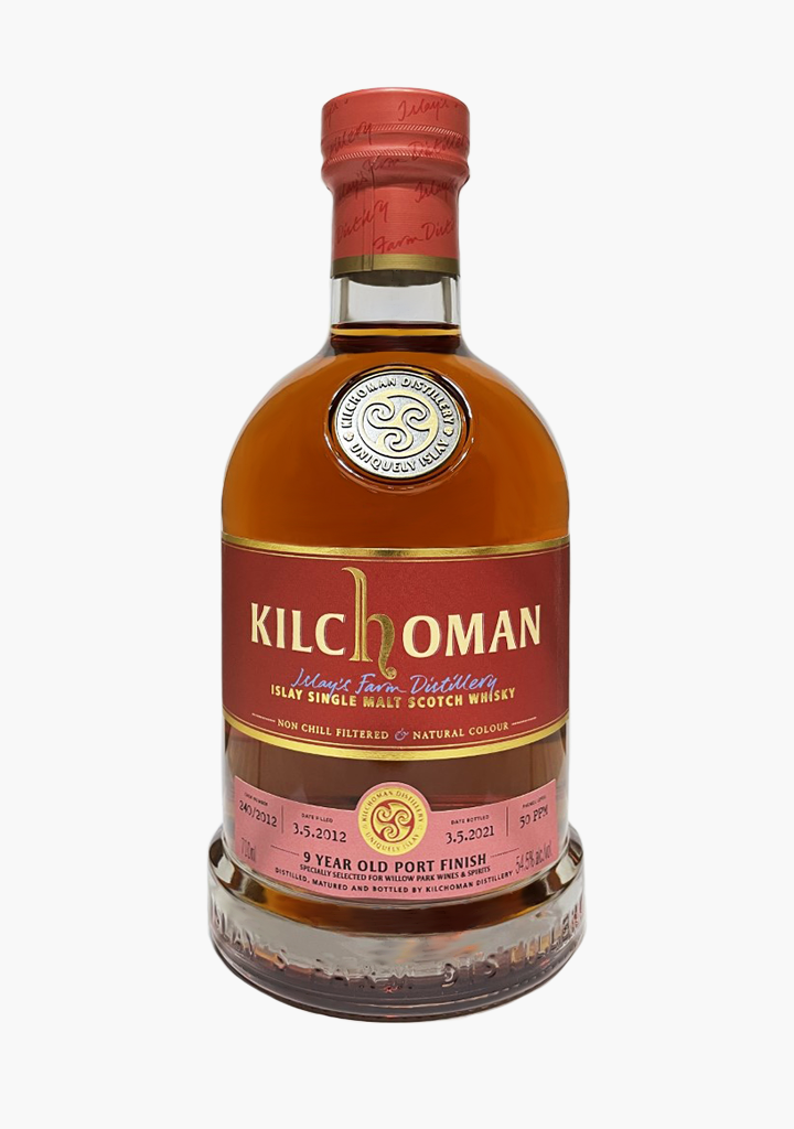 Kilchoman 9 Year Old Port Finish Islay Single Malt Scotch Whisky