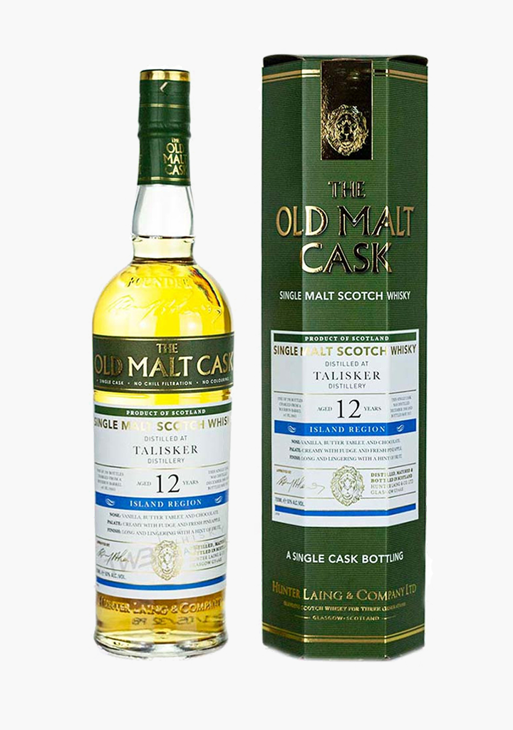 Old Malt Cask Talisker 12 Year Single Malt Scotch Whisky