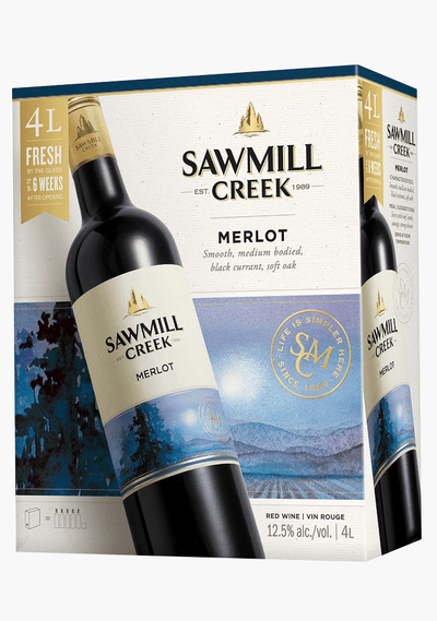 Sawmill Creek Merlot - 4L-Wine