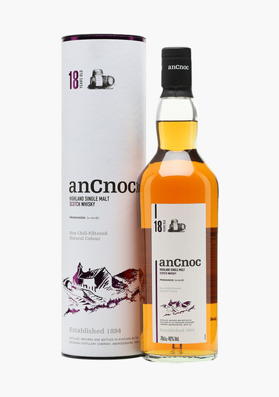 AnCnoc 18 Year Old-Spirits