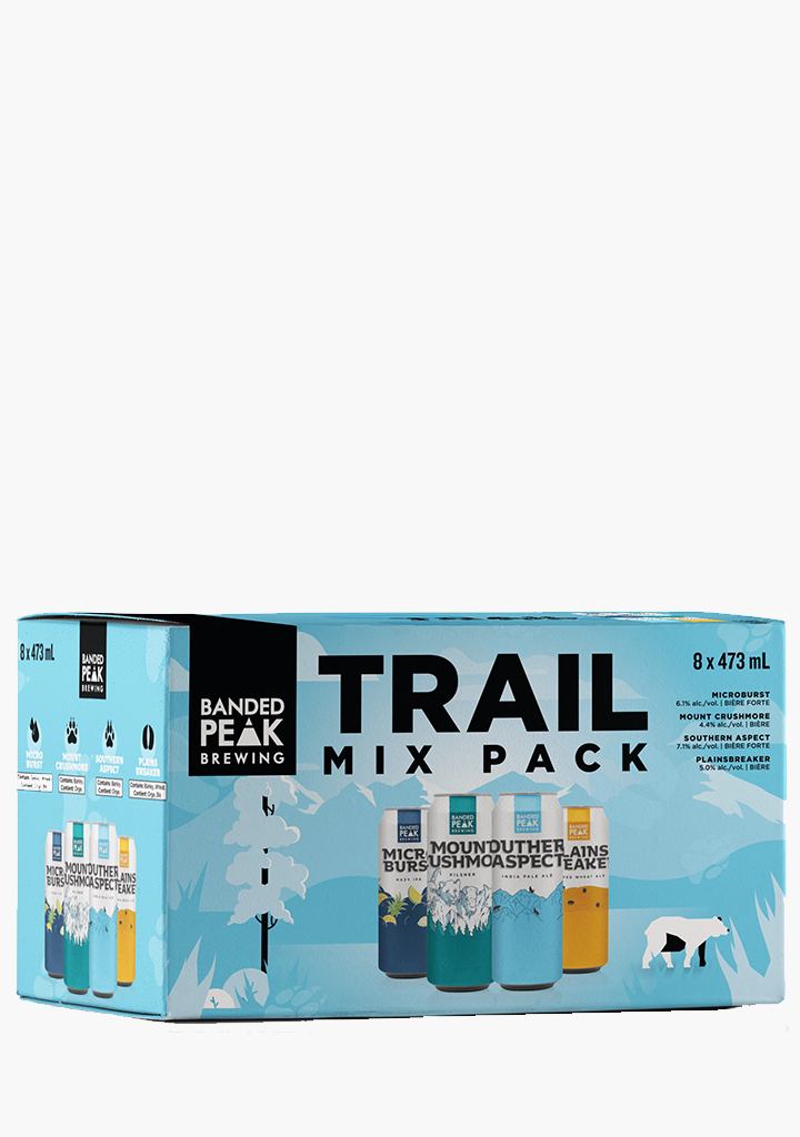 Banded Peak Trail Mix - 8 x 473ML