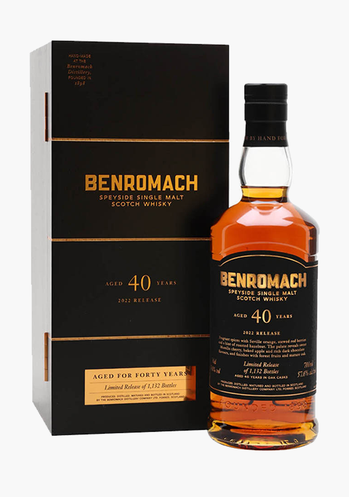 Benromach 40 Year Old Single Malt Scotch Whisky