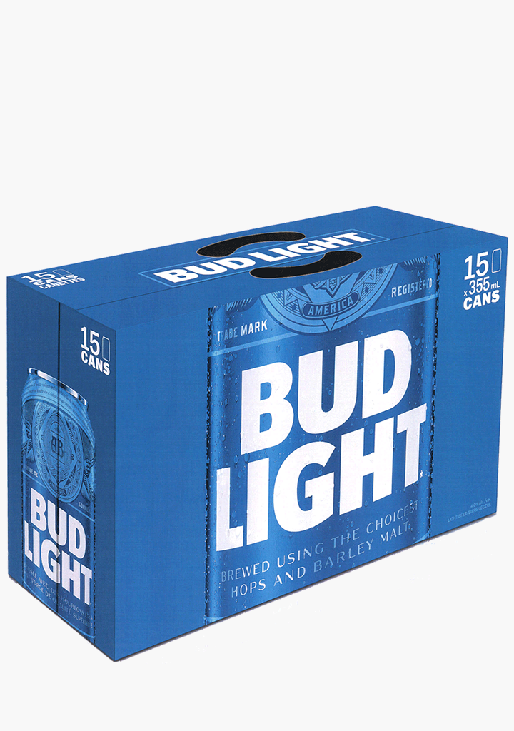 Bud Light Cans - 15 x 355ML-Beer