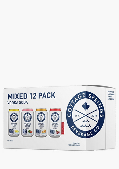 Cottage Springs Mixed Pack - 12 x 355ML-Coolers