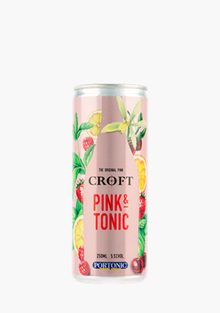 Croft Pink & Tonic - 4 X 250ML