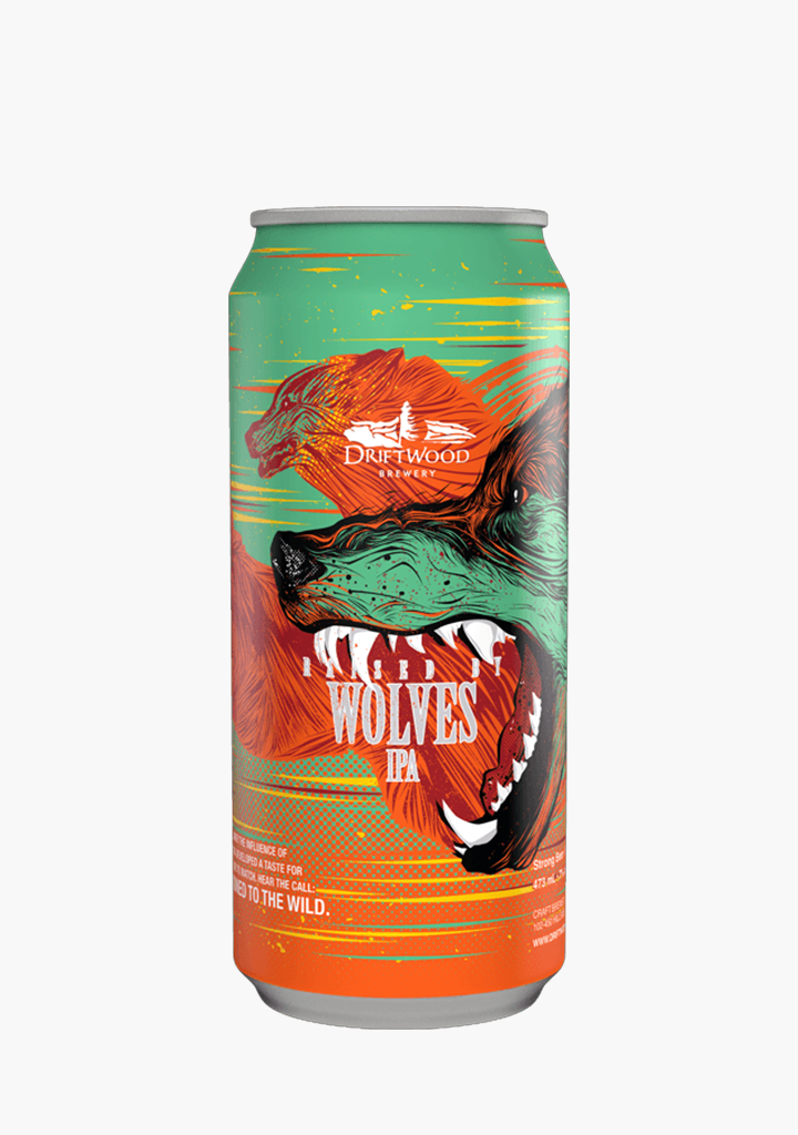 Driftwood Raised By Wolves IPA - 4 x 473ML