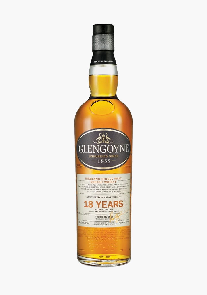 Glengoyne 18 Year Old Single Malt-Spirits