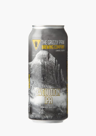 Grizzly Paw Evolution IPA - 4 x 473 ML-Beer