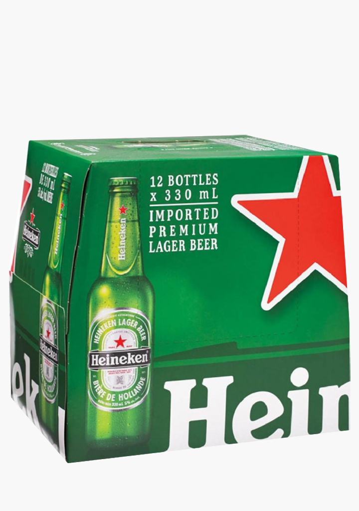 Heineken Bottles - 12 x 330 ml-Beer