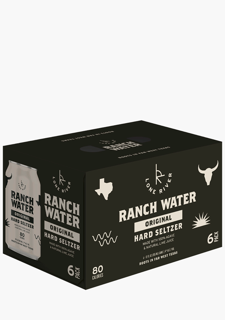 Lone River Ranch Water Original - 6 X 355ML