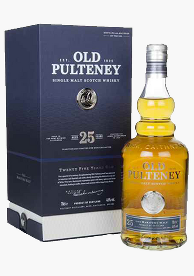 Old Pulteney 25 Year Old-Spirits