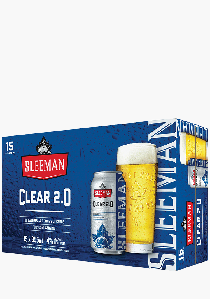 Sleeman Clear 2.0 - 15 x 355ML