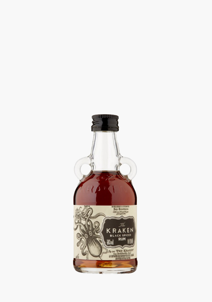The Kraken Black Spiced Rum - 50ML-Spirits